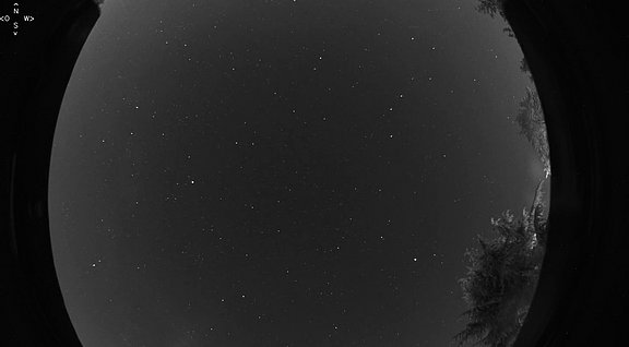 Allsky-Kamera: Nachthimmel