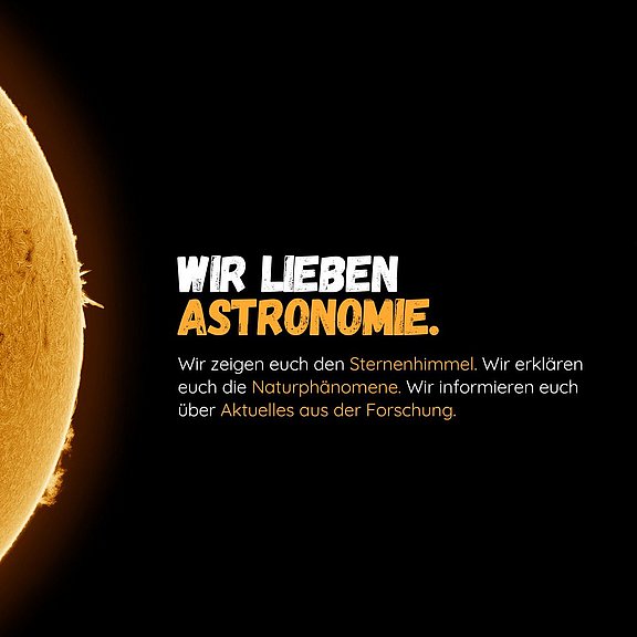 Wir lieben Astronomie  